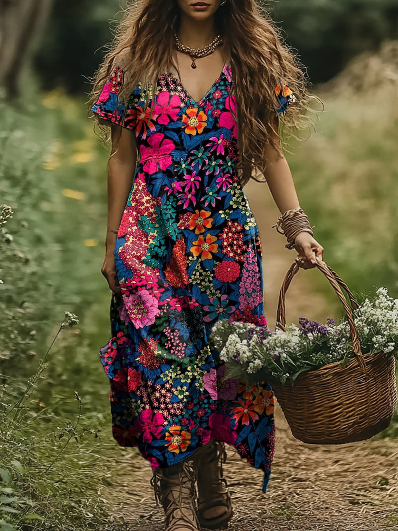 Vestido vintage clásico