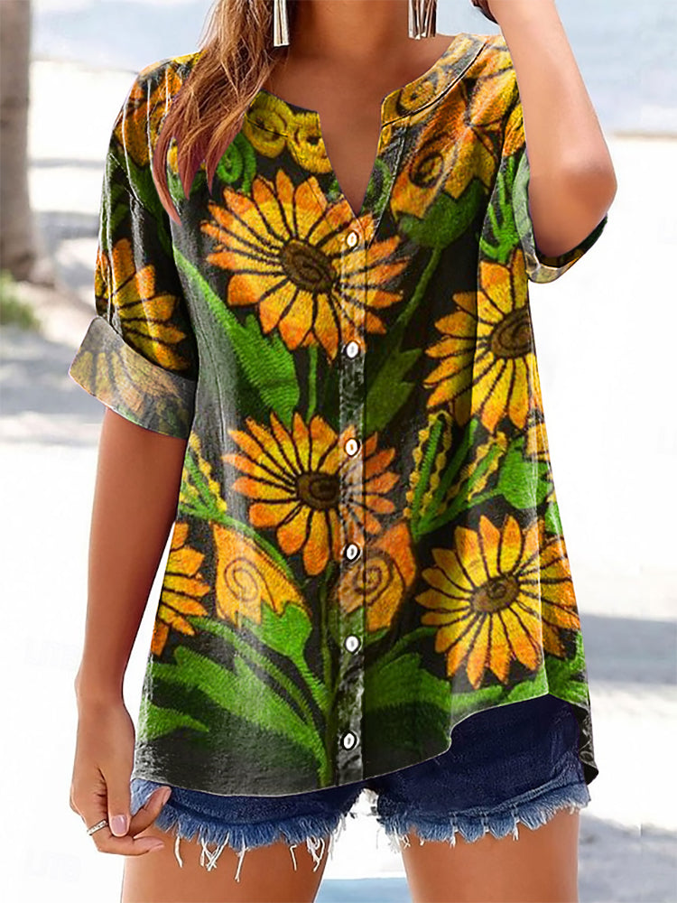 Camisa de inspiración vintage