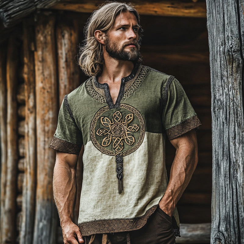 Camisa de estilo vintage atemporal