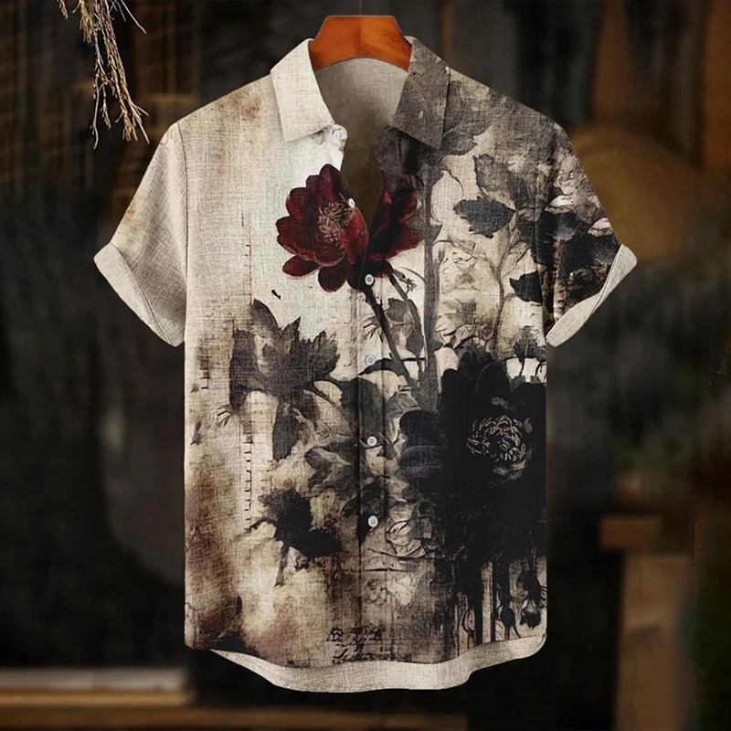 Camisa de estilo vintage atemporal