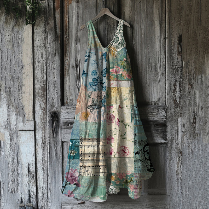 Vestido vintage clásico