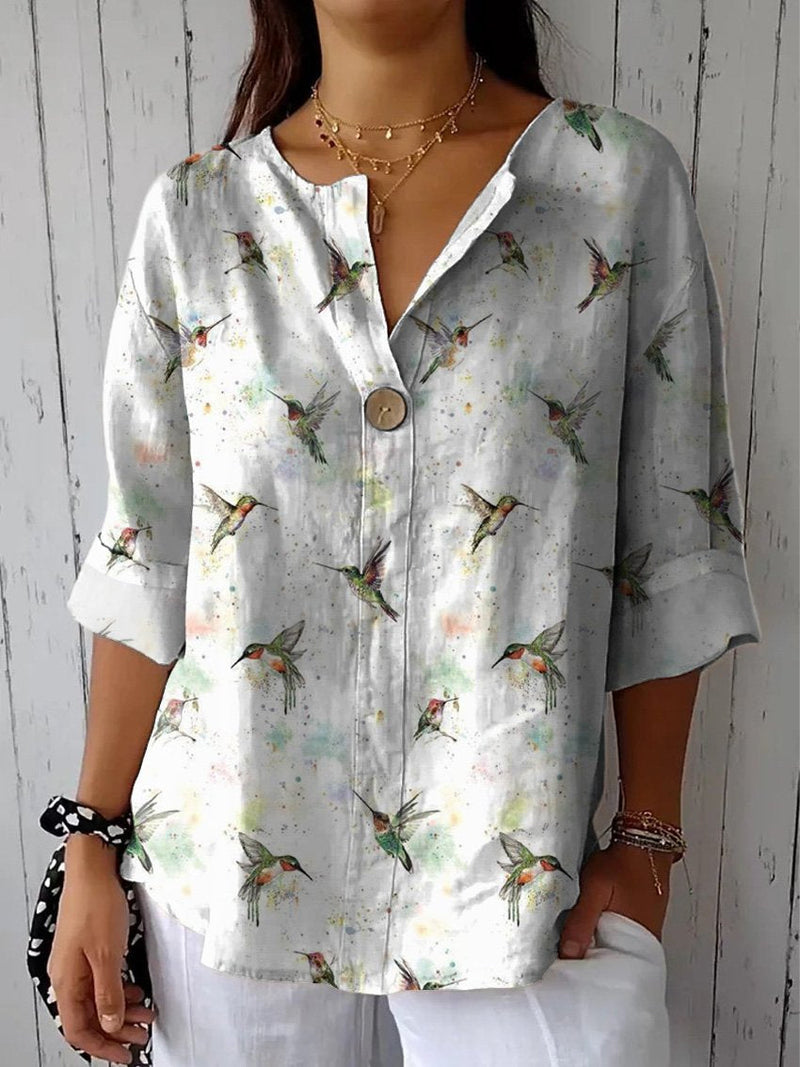 Camisa de diseño cuidado