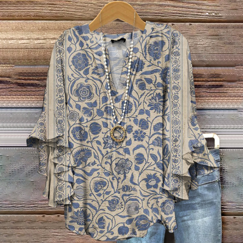 Camisa de inspiración vintage