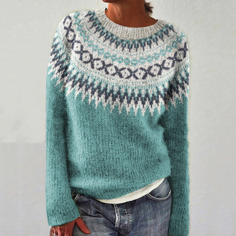 Suéter de estilo vintage atemporal