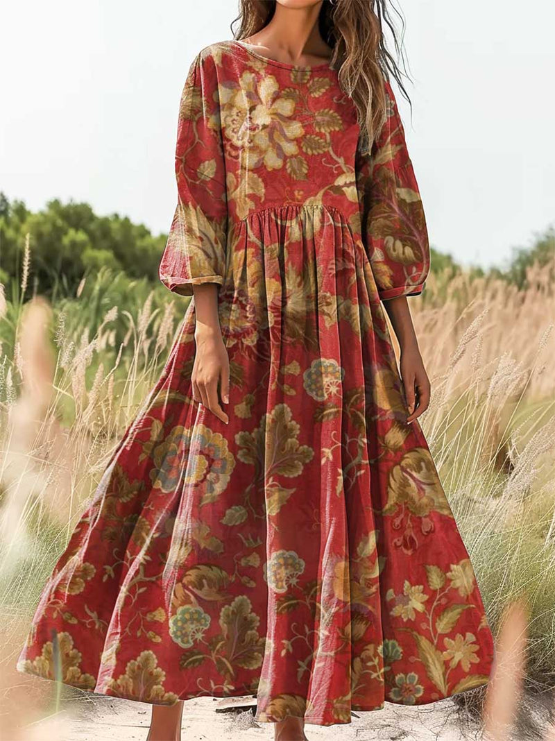 Vestido de inspiración vintage