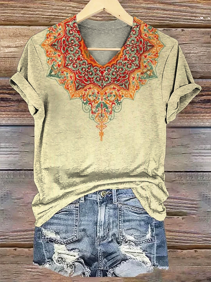 Camiseta de diseño cuidado