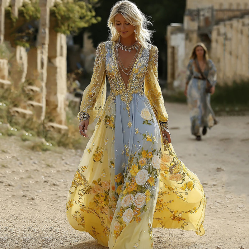 Vestido de diseño elegante