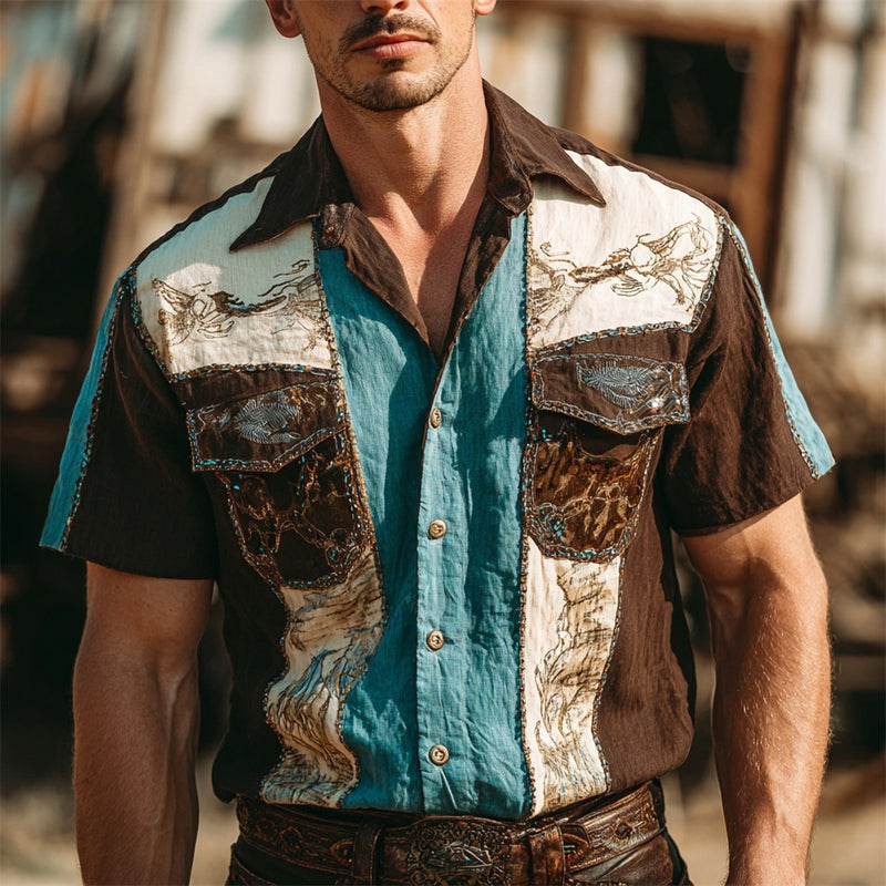 Camisa de inspiración vintage