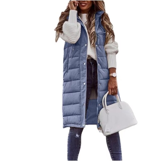 CM | Chaleco acolchado con capucha Bodywarmer