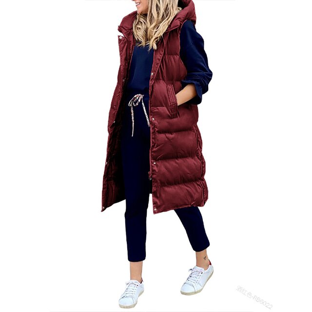 CM | Chaleco acolchado con capucha Bodywarmer