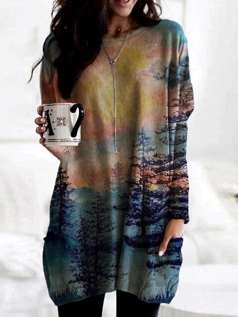 CM | Jersey largo para mujer