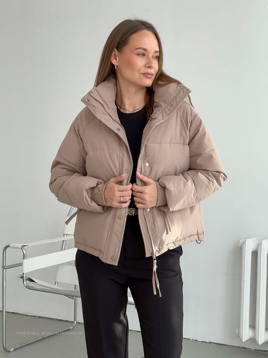 CM | Chaqueta Chic puffer para mujer