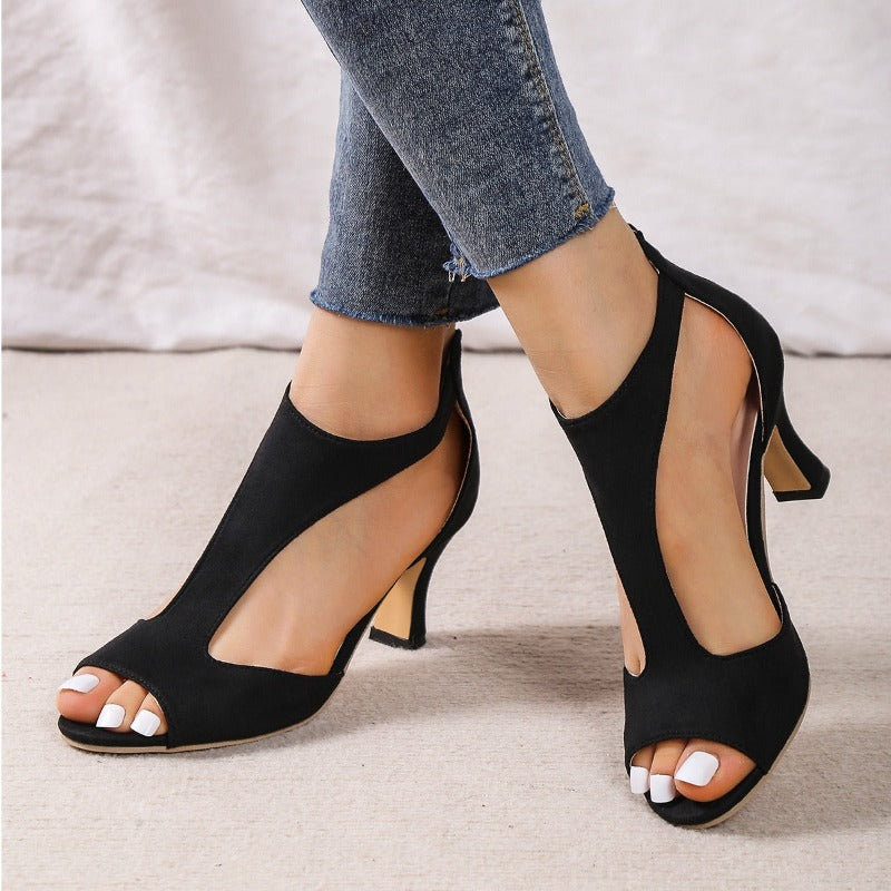 KL | Tacones peep toe