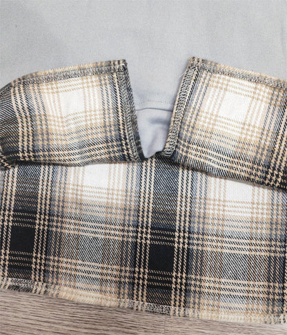 CM | Cómoda sudadera patchwork de manga larga