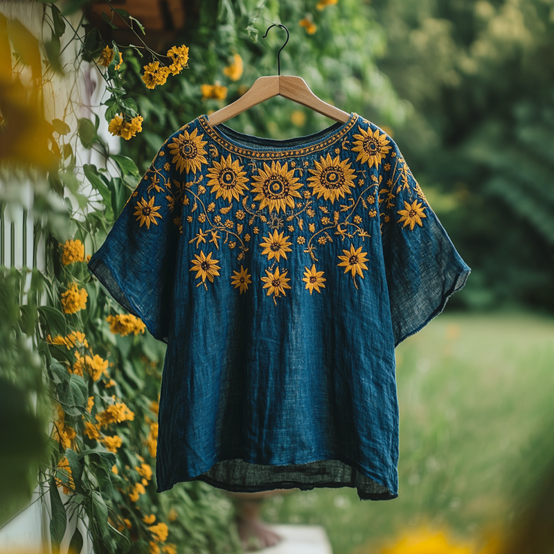 Camiseta de diseño cuidado