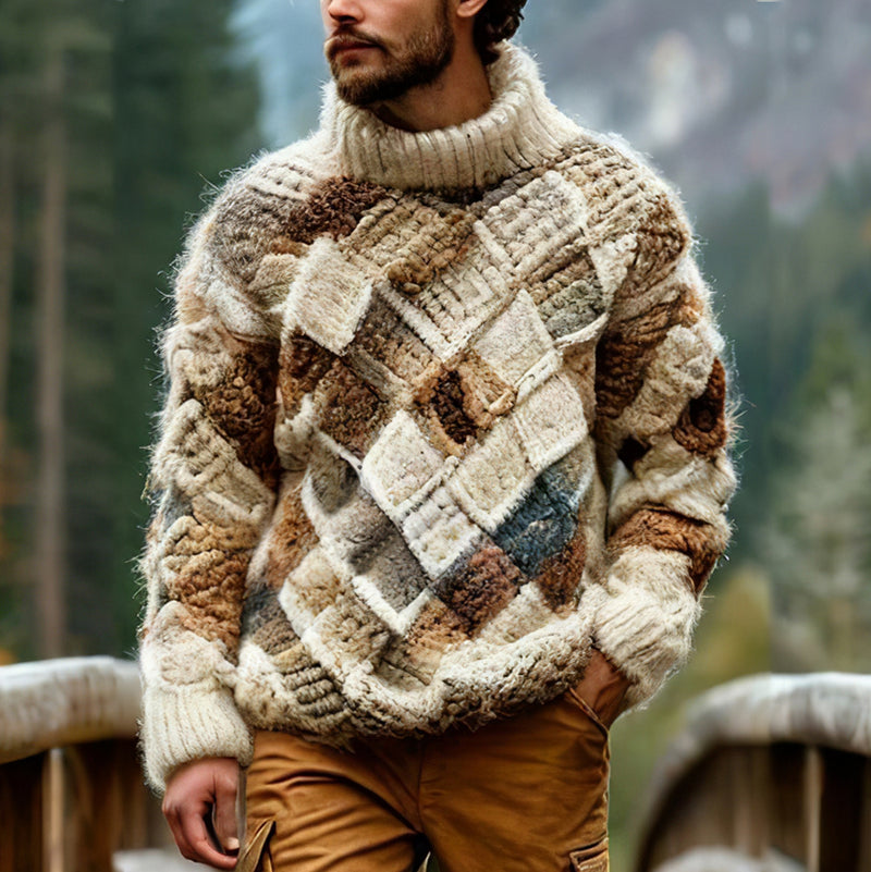 Suéter de estilo vintage atemporal