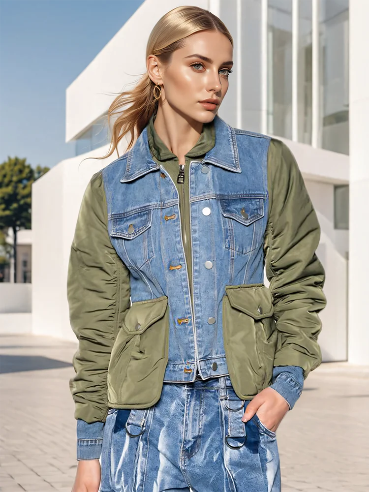 Chaqueta de diseño cuidado