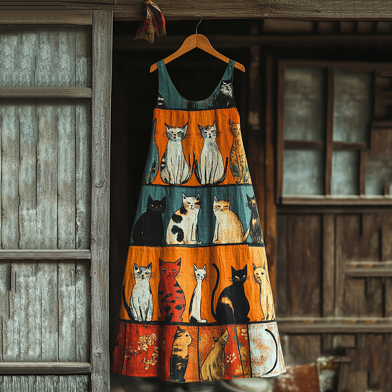 Vestido de estilo vintage atemporal