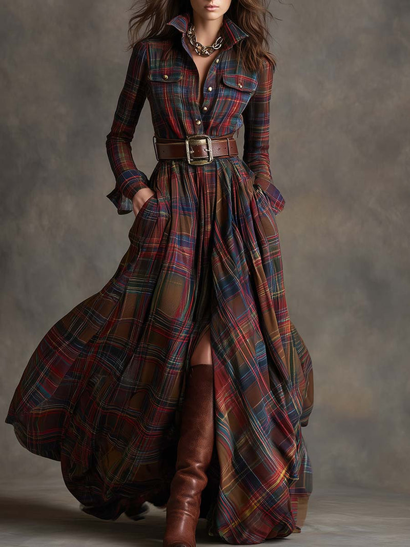 Vestido de estilo vintage atemporal