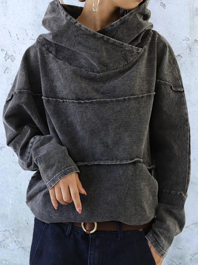 KL | Sudadera holgada de algodón con capucha