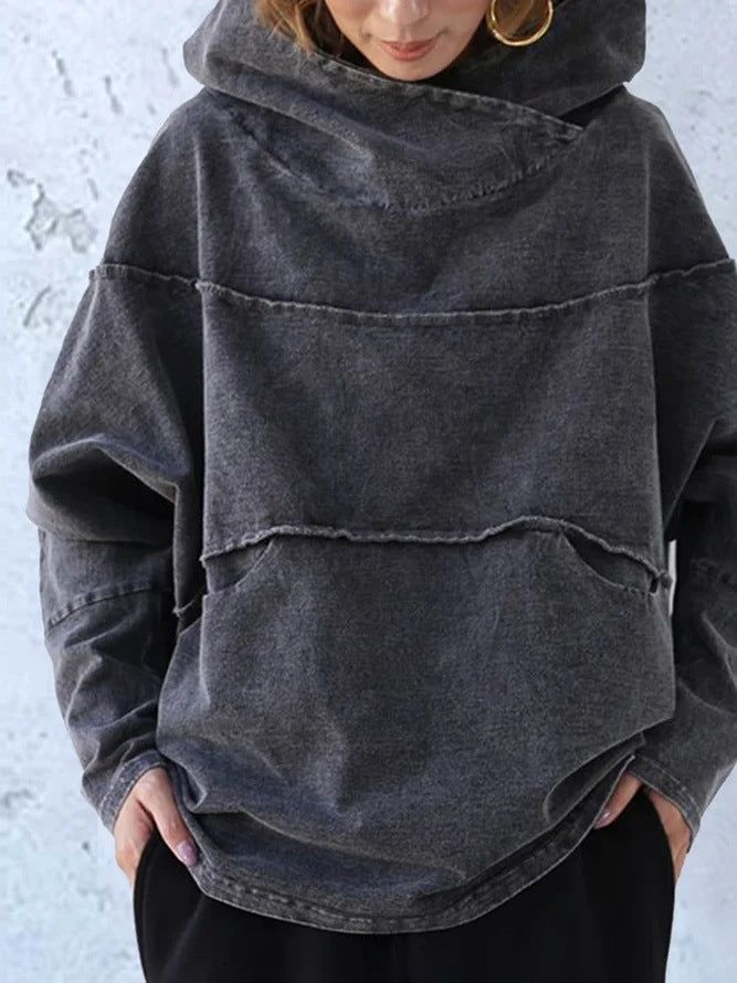 CM | Sudadera vaquera con capucha