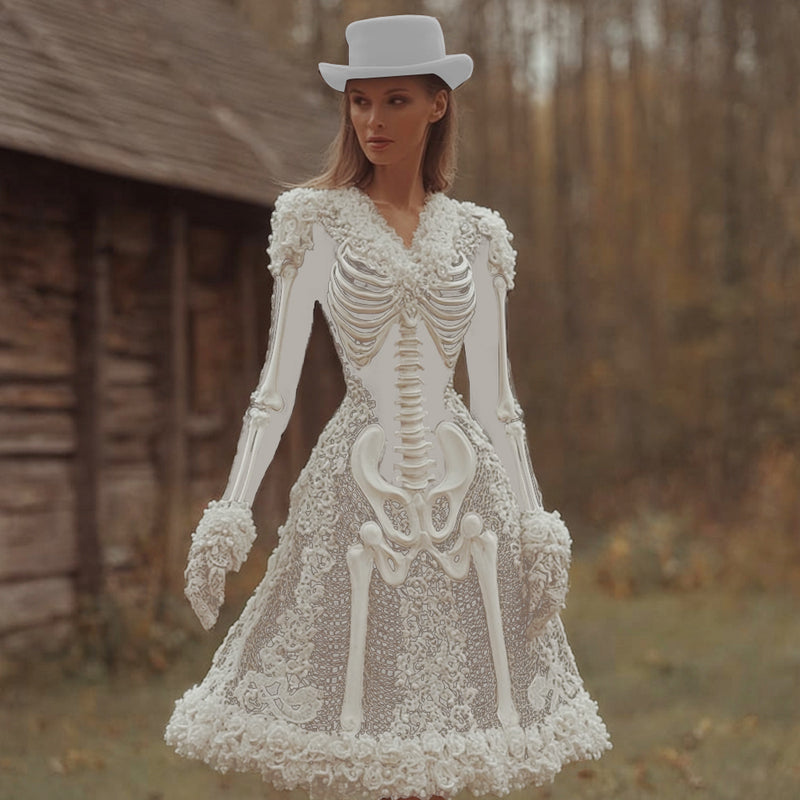 Vestido de estilo vintage atemporal