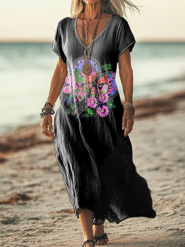 Vestido de estilo vintage atemporal