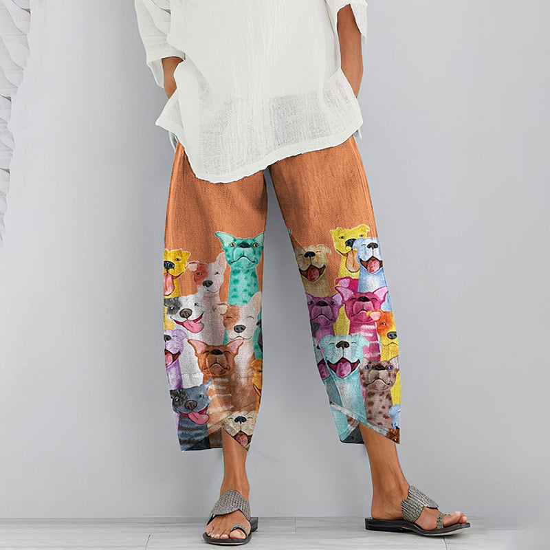 Pantalones de diseño clásico