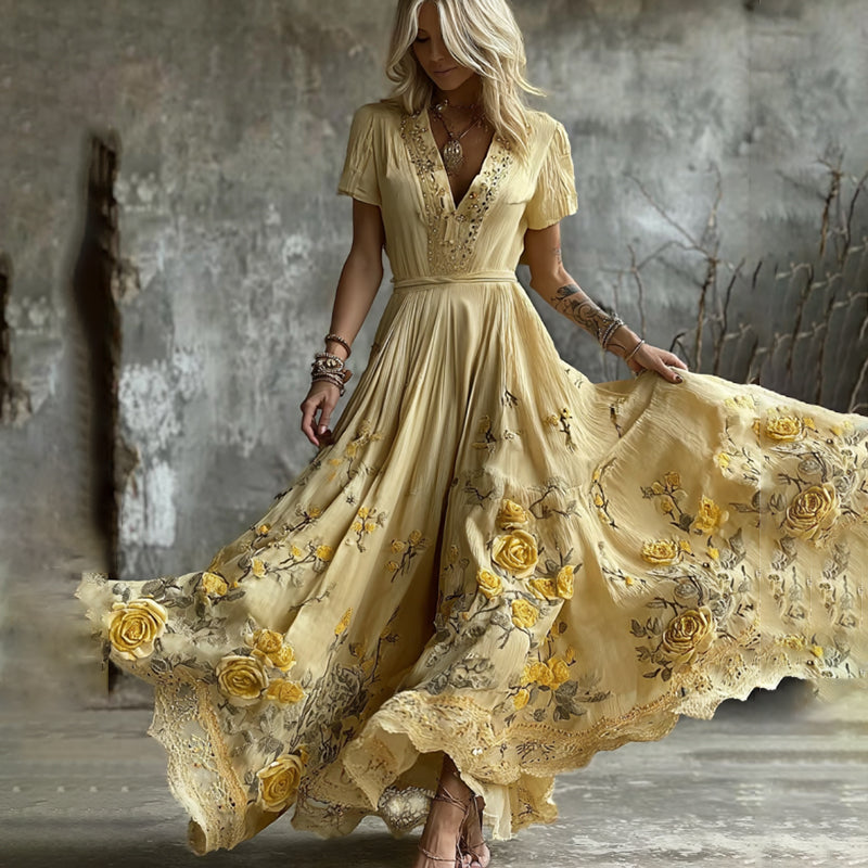 Vestido de inspiración vintage