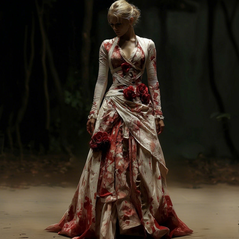 Vestido de diseño cuidado