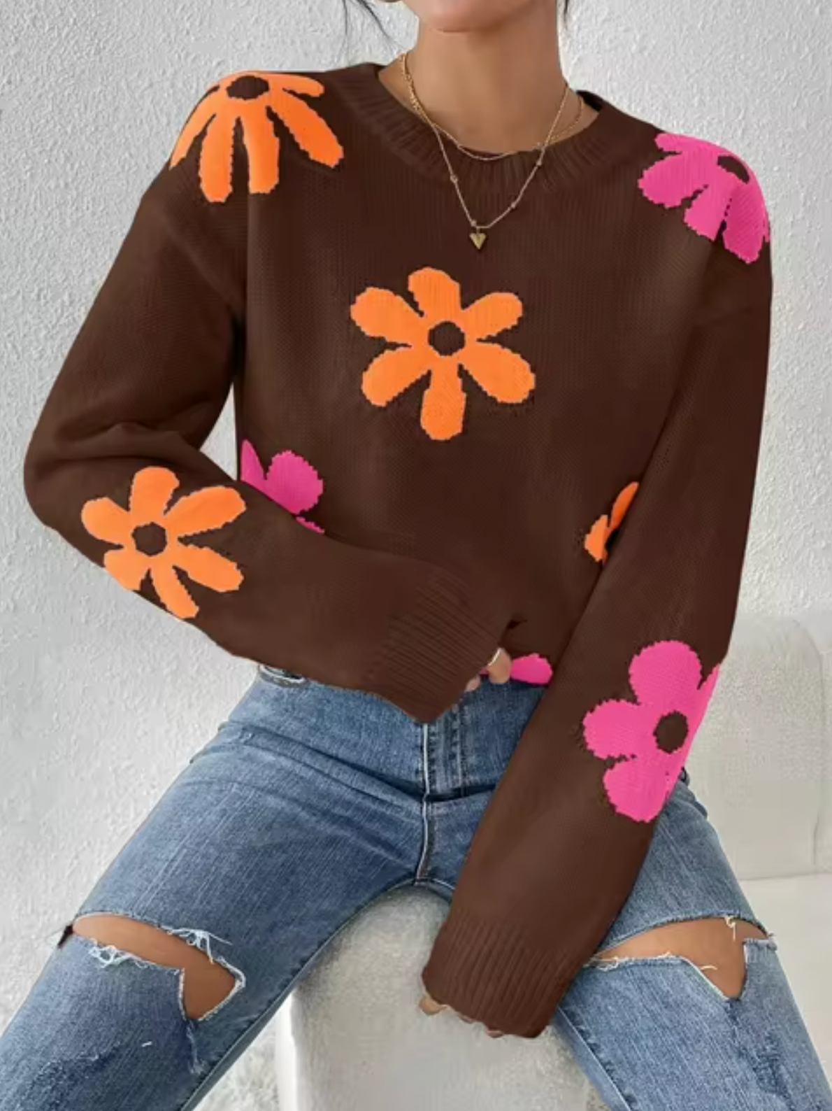 Suéter de diseño clásico