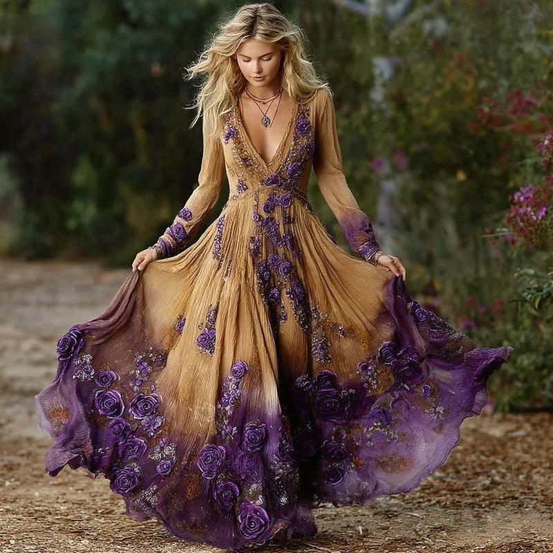 Vestido vintage clásico