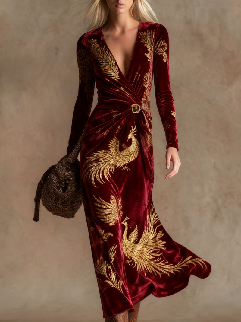 Vestido de estilo vintage atemporal