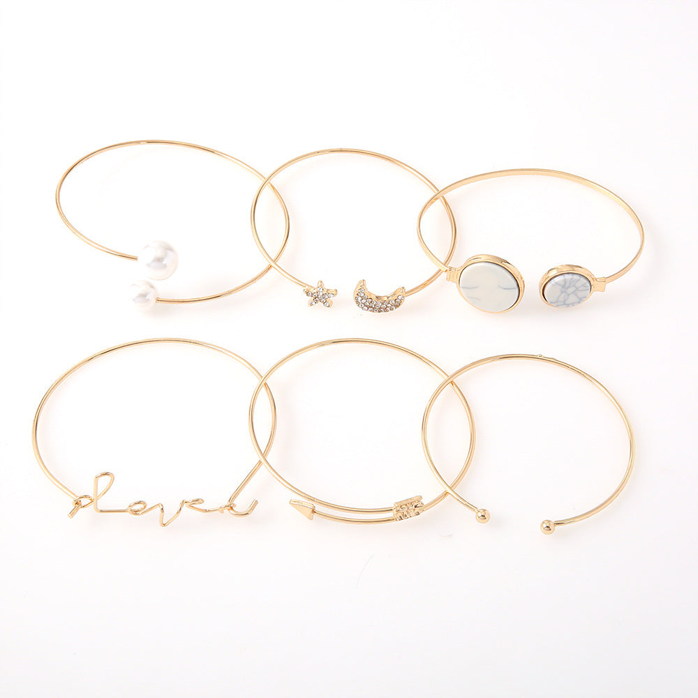 Perla Pulsera clásico con encanto atemporal