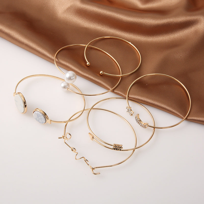 Perla Pulsera clásico con encanto atemporal