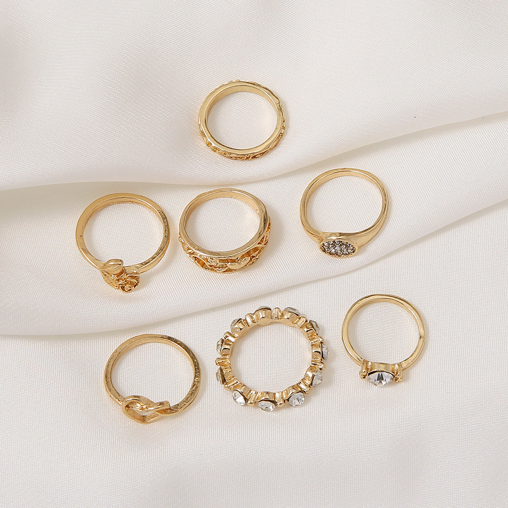 Oro Anillo encantador para cualquier ocasión