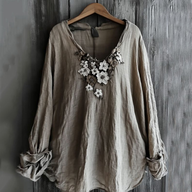 Camisa de inspiración vintage