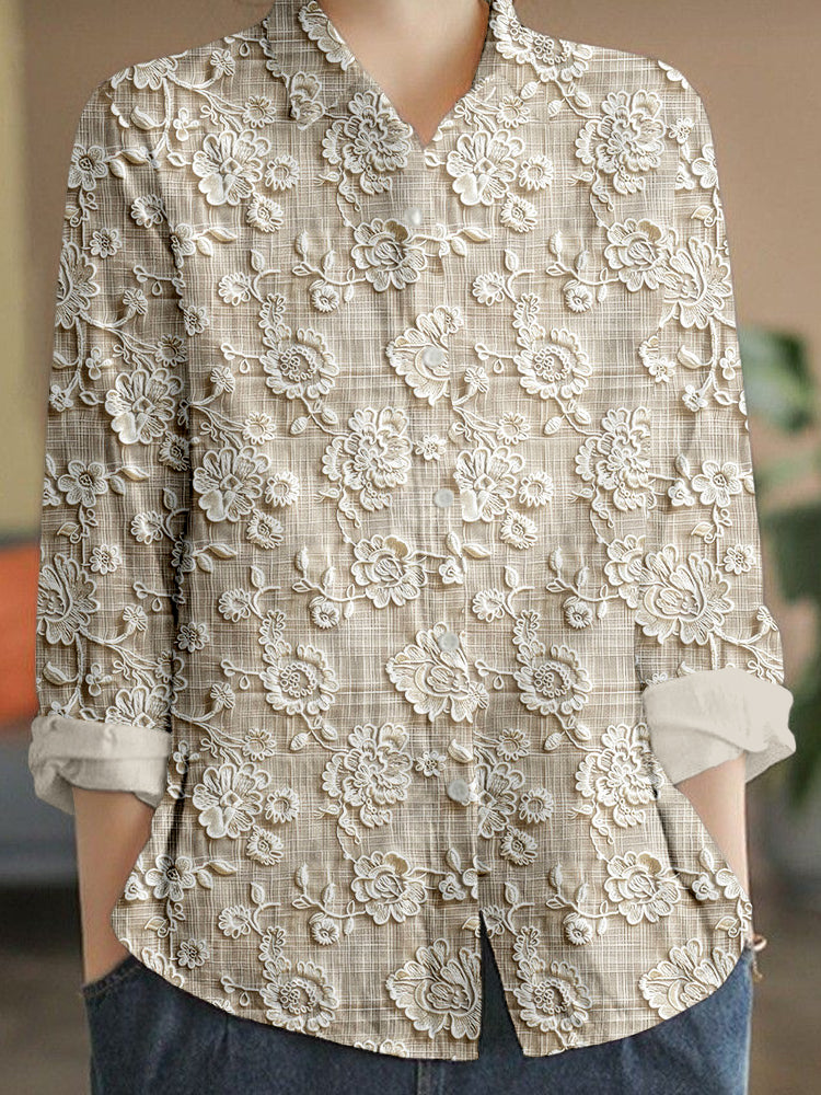 Blusa de diseño clásico