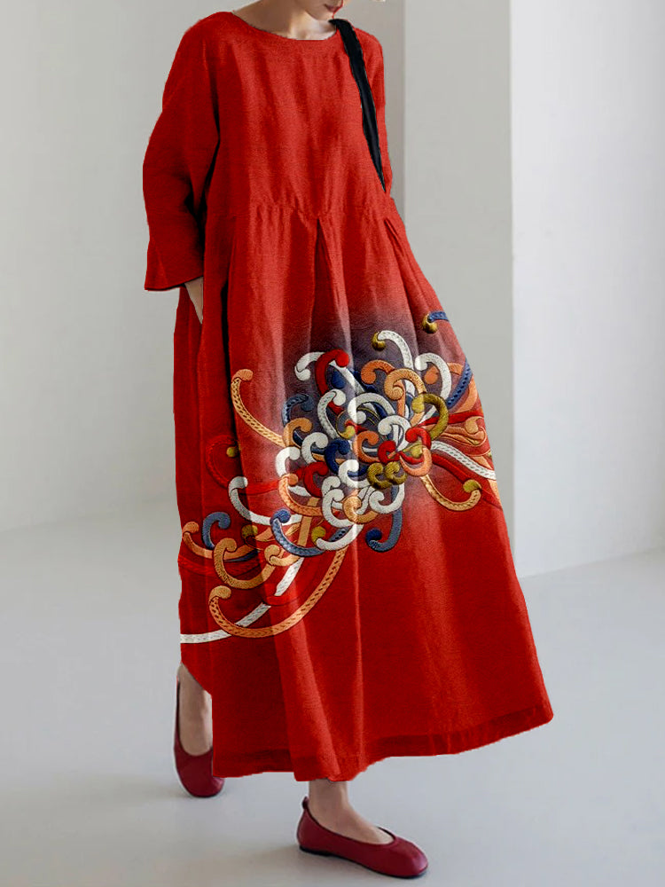 Vestido de diseño cuidado