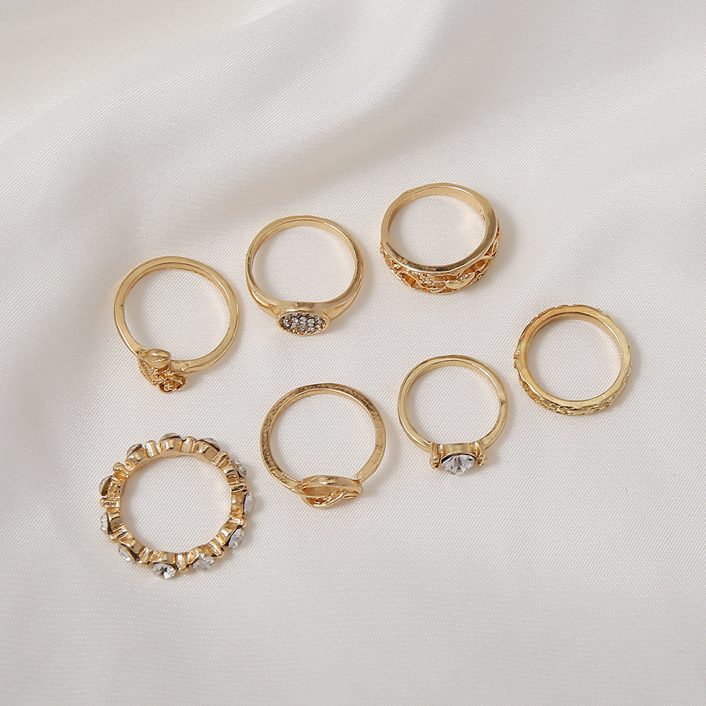 Oro Anillo encantador para cualquier ocasión