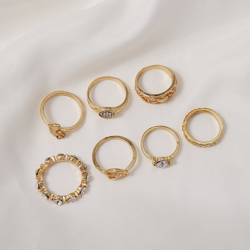 Oro Anillo encantador para cualquier ocasión