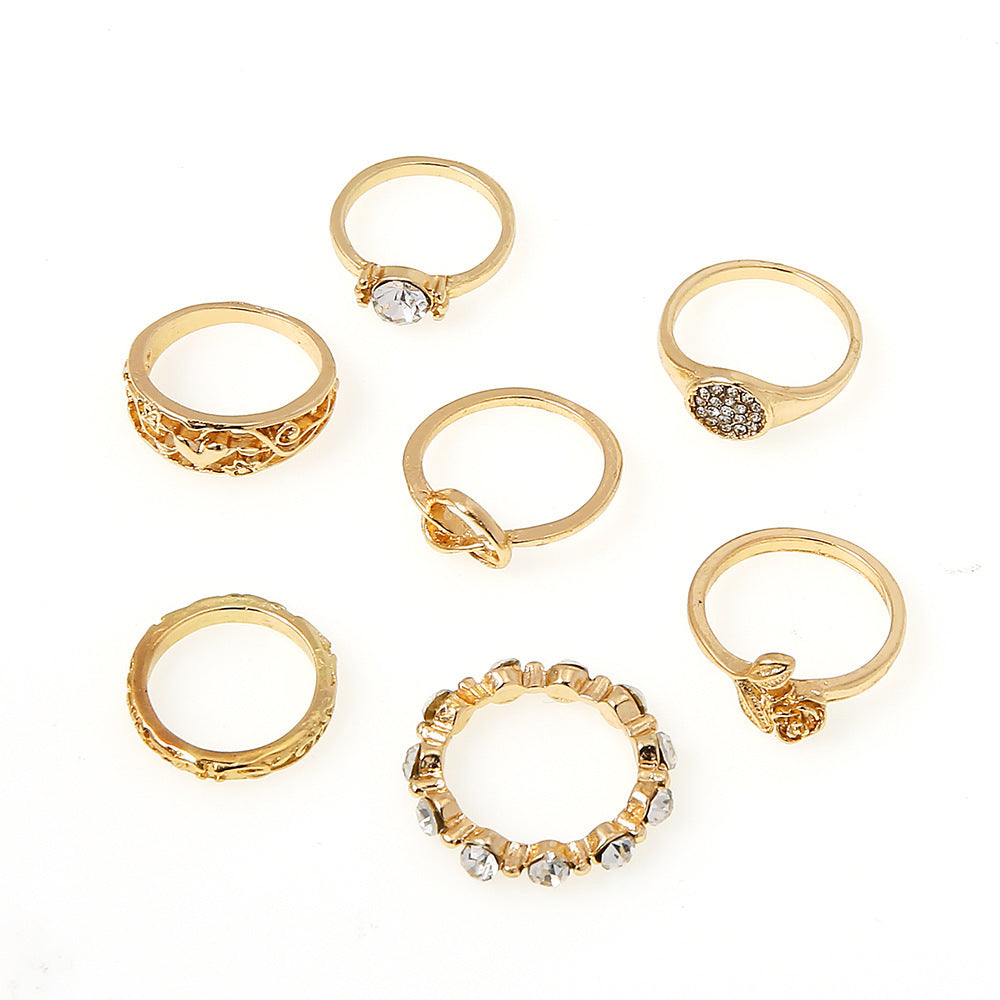 Oro Anillo encantador para cualquier ocasión