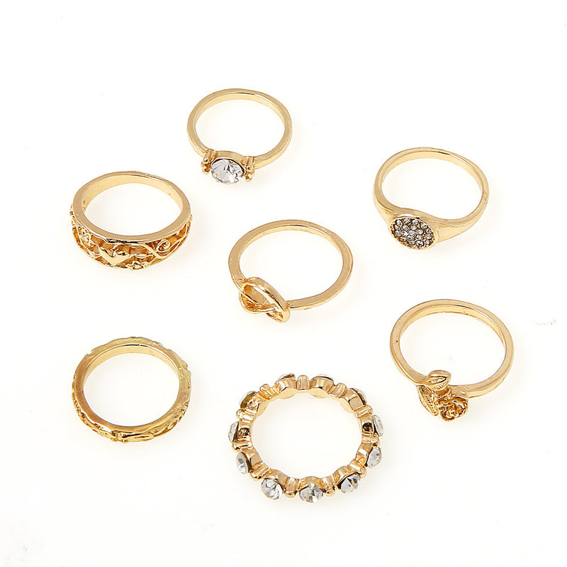 Oro Anillo encantador para cualquier ocasión