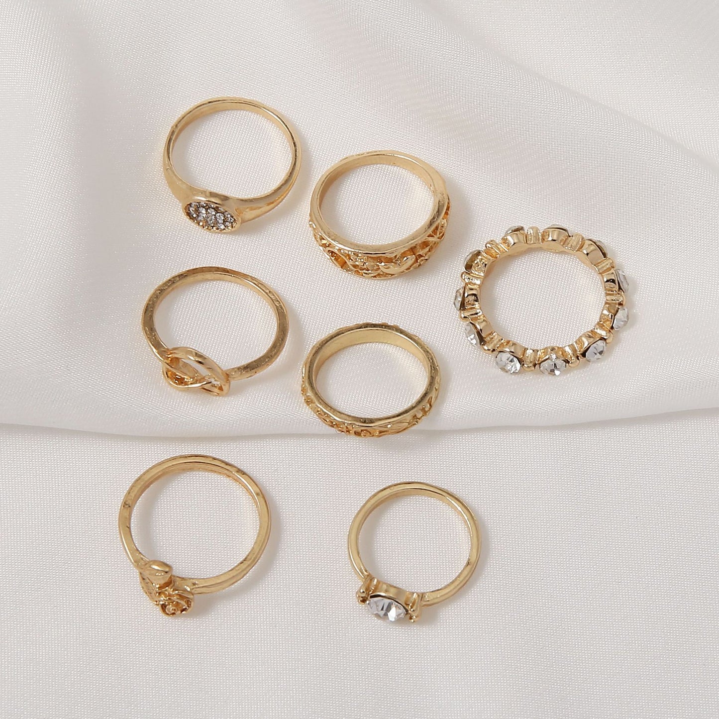 Oro Anillo encantador para cualquier ocasión