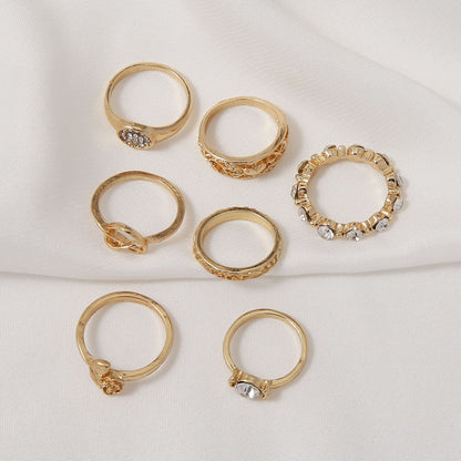 Oro Anillo encantador para cualquier ocasión