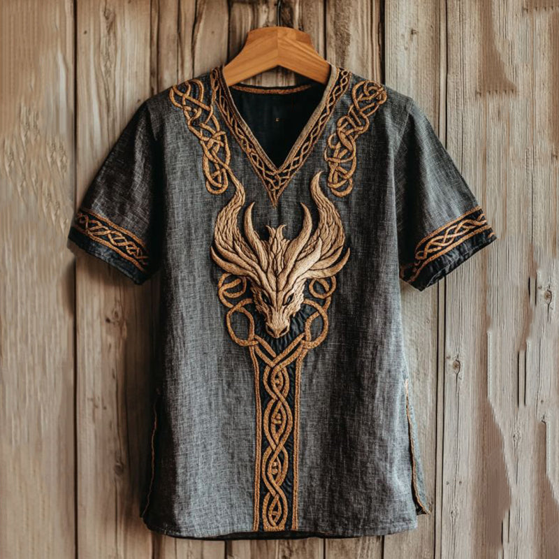 Camisa de diseño cuidado