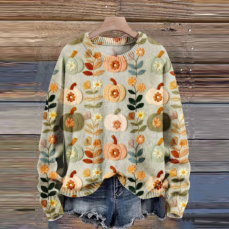 Suéter de inspiración vintage