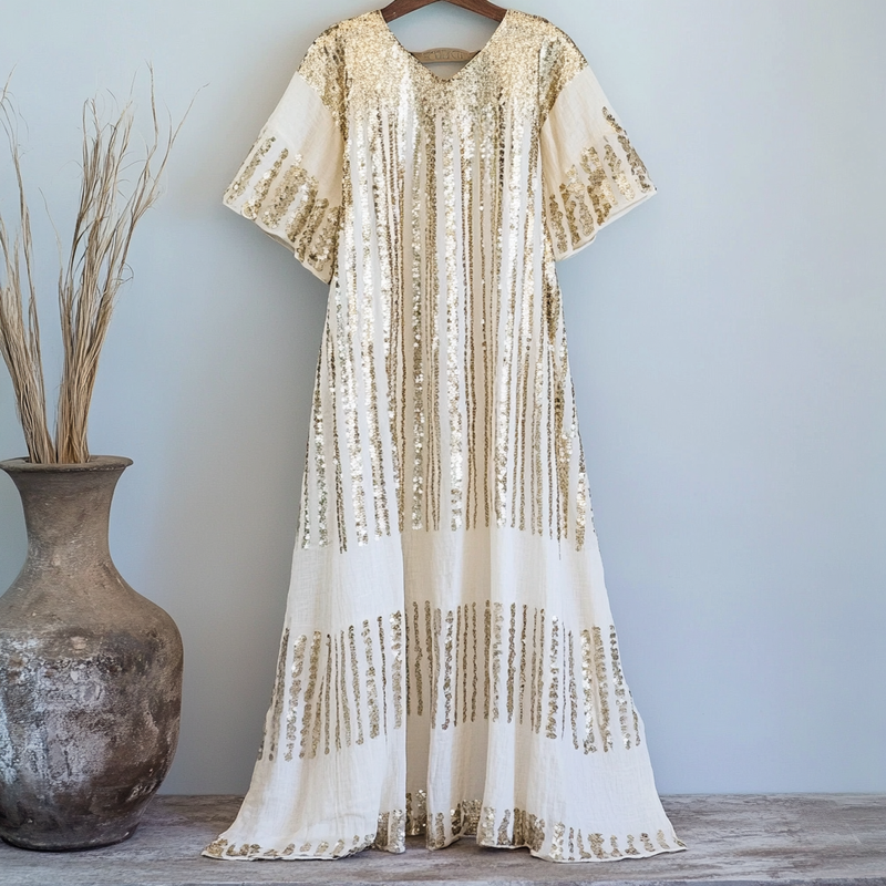 Vestido de diseño cuidado