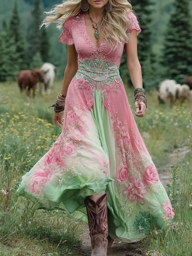 Vestido vintage clásico