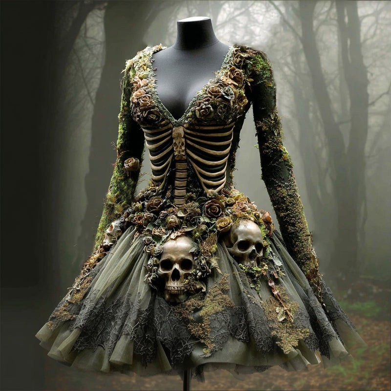 Vestido de estilo vintage atemporal
